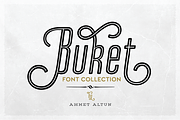 Buket Font Collection, a Sans Serif Font by Ahmet Altun (Thumbnail 1 of 5)