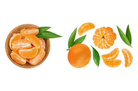 Tangerine or clementine slices in, a Food & Drink Photo by NataPhoto