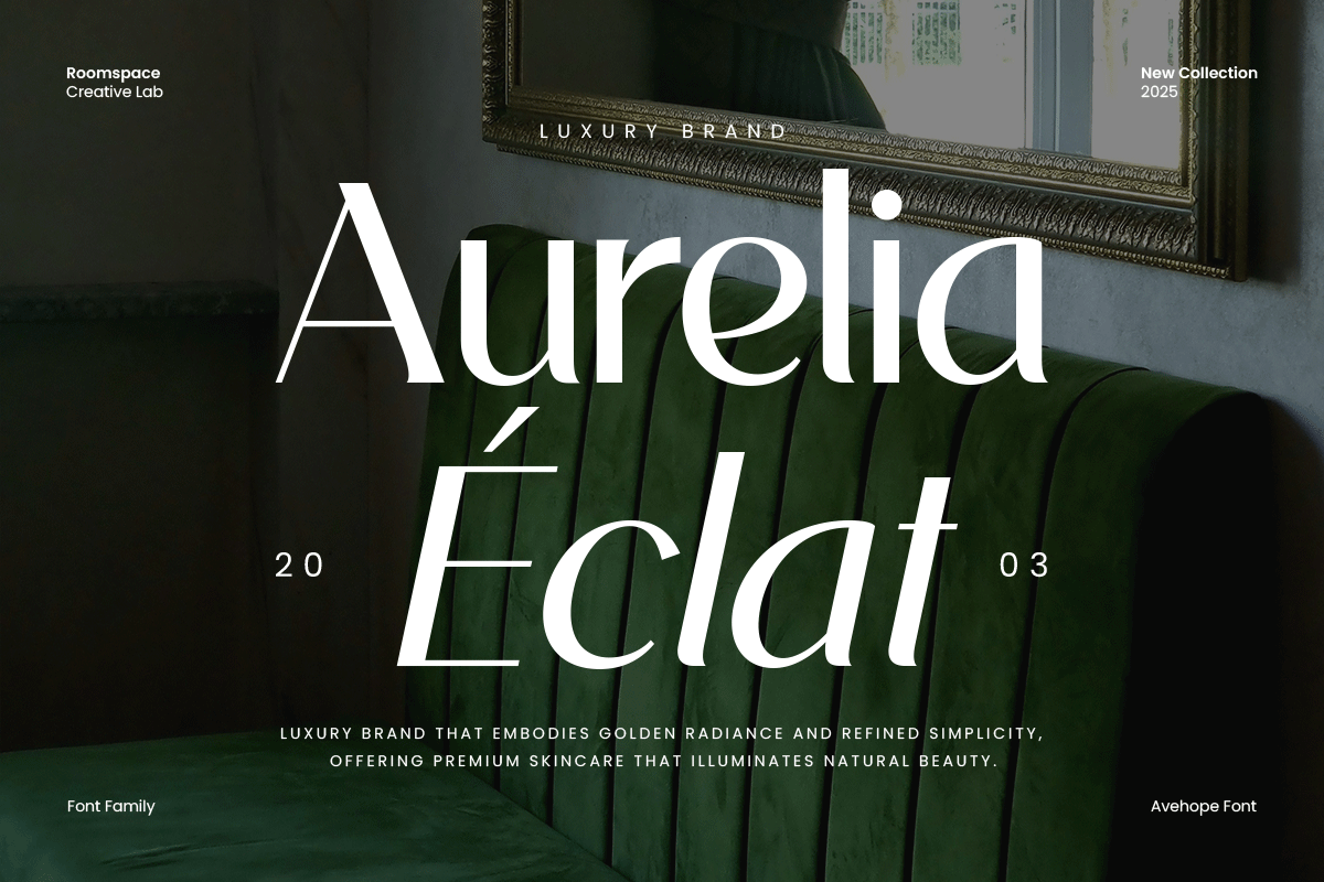 Avehope – A Modern Geometric Sans, a Sans Serif Font by roomspace creative lab (Photo 6 of 10)