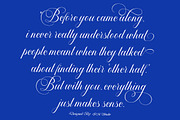 Gotham Calligraphy, a Script Font by IM Studio (Thumbnail 7 of 9)