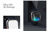 Apple Watch Mockup Bundle, a Wearable Device Mockup by Mockupdaddy (Thumbnail 8 of 8)