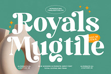 Royals Mugtile Modern Serif