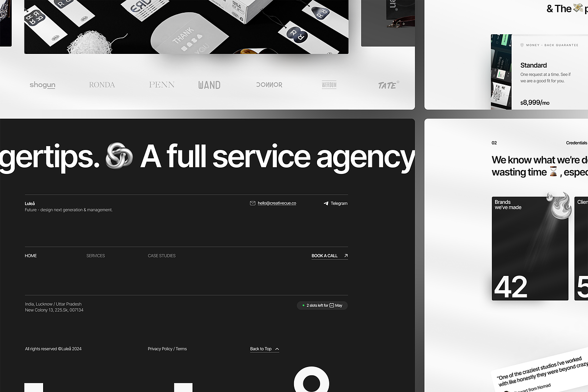 Luleå — Framer Subscription Template, a Landing Page Template by creativecueco (Photo 3 of 6)
