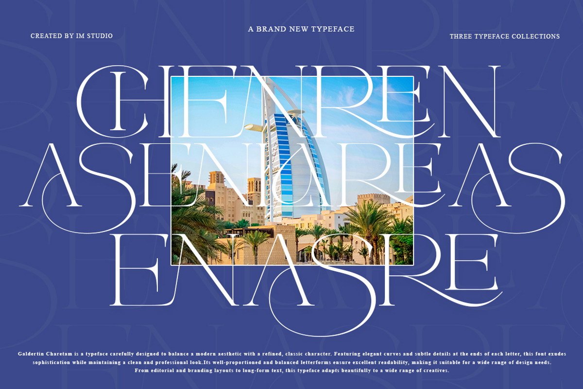 Galdertin Charetam | 141 Font Style, a Serif Font by IM Studio (Photo 2 of 12)