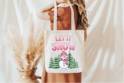 Christmas Let it Snow png, an Illustration by Designworld (Thumbnail 4 of 5)
