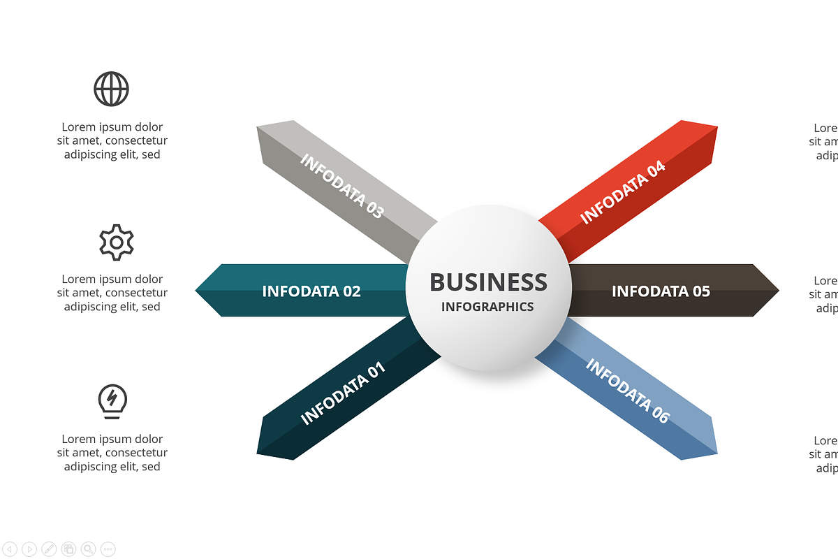 Business PowerPoint Template, a Presentation Template by Infographics project (Photo 14 of 18)