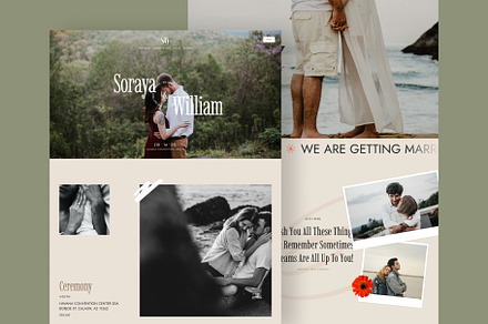 Soraya - Wedding Framer Template