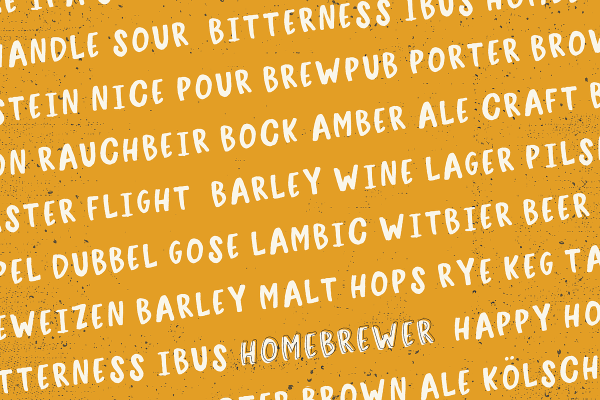 Homebrewer Font Duo, a Sans Serif Font by Beck McCormick (Photo 7 of 10)