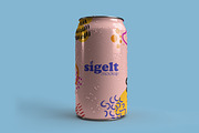 Digital Can Mockup, a Cups & Container Mockup by Sigelt (Thumbnail 2 of 5)