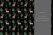 Christmas Deer Seamless Pattern, a Pattern Graphic by Tatra Cottage Designs (Thumbnail 6 of 6)