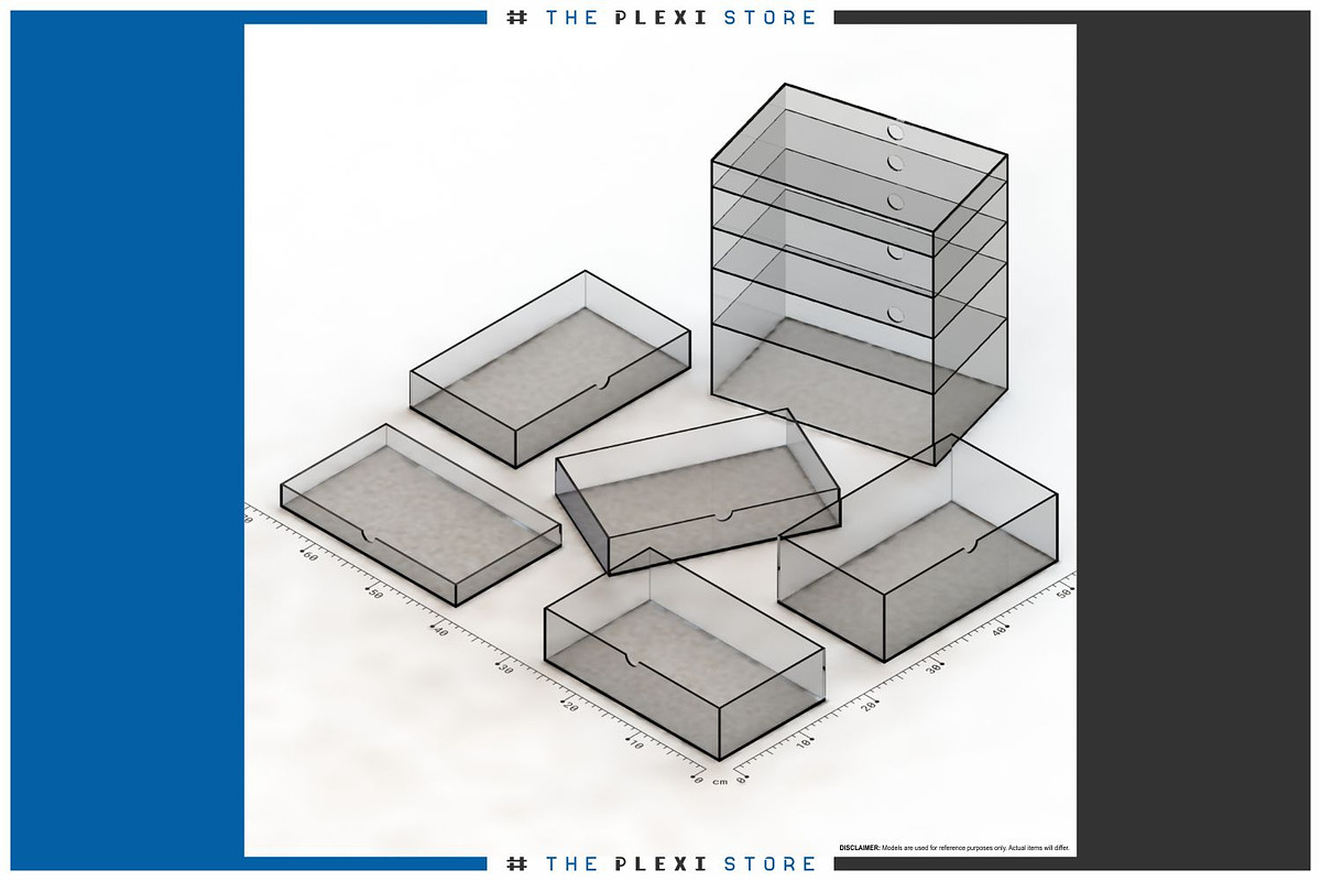 5 Drawer Makeup Organizer #01, a 3D by TPS Digital Assets (Photo 4 of 10)