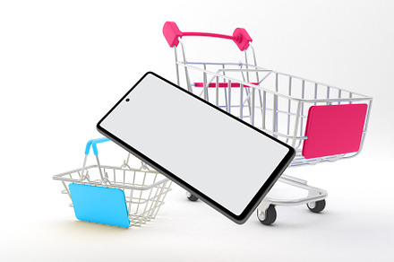 Pixel 6 Shopping, a Technology Photo by Qaleb Studio