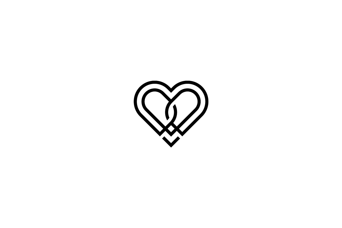 Minimalist Modern Love Logo, a Branding & Logo Template by Luxury Logos (Photo 3 of 4)