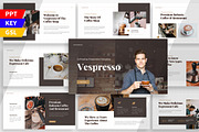 Vespresso Coffee Shop - Presentation, a Presentation Template by Haidezign (Thumbnail 1 of 3)