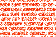 UKOL typeface, a Blackletter Font by TypeMate (Thumbnail 10 of 12)
