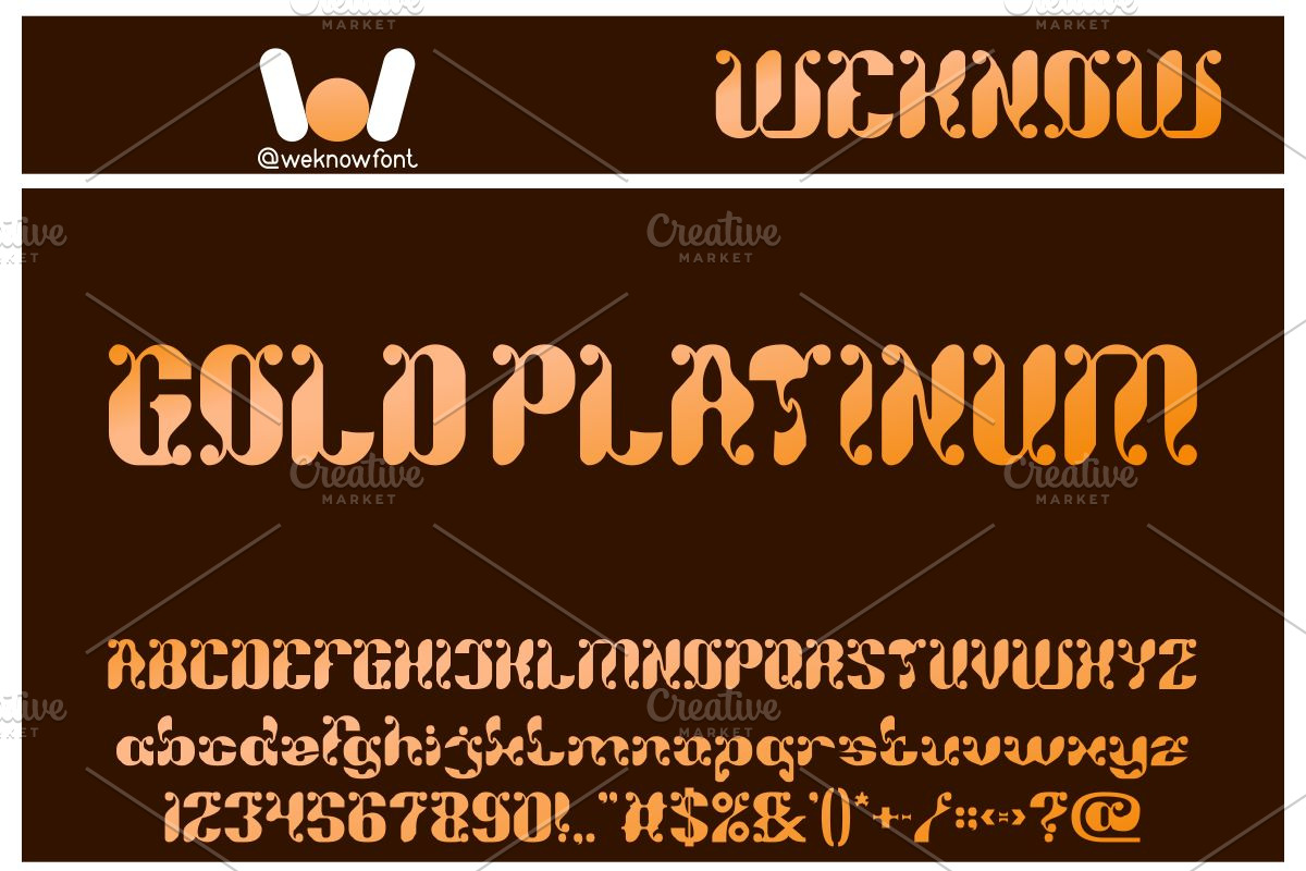 Psyche and Logos font, a Font by weknow (Photo 4 of 8)