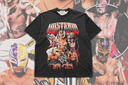 Bootleg Vintage Rey Mysterio T-Shirt, an Object Graphic by Cmd Project (Thumbnail 6 of 11)