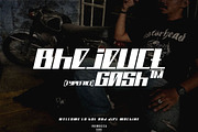Bhejeuct gash typeface, a Font by inumocca_type (Thumbnail 2 of 5)
