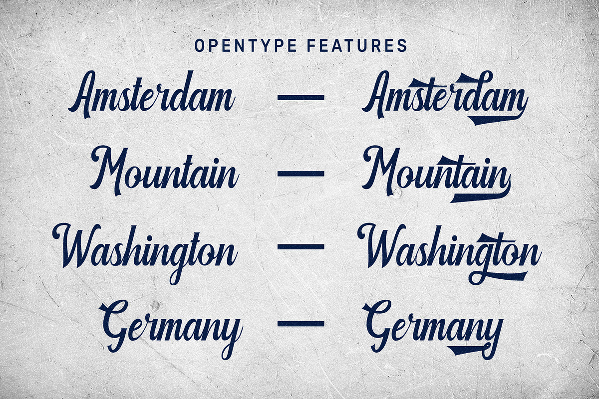Montell - Vintage Script, a Script Font by Hasbi Creative (Photo 9 of 11)