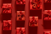 86 Gift boxes with ribbons and bows, a Holiday Photo by Handmadefont (Thumbnail 76 of 90)
