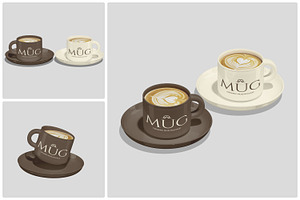 Ceramic Mug Mockup, a Packaging Mockup by Unerispace