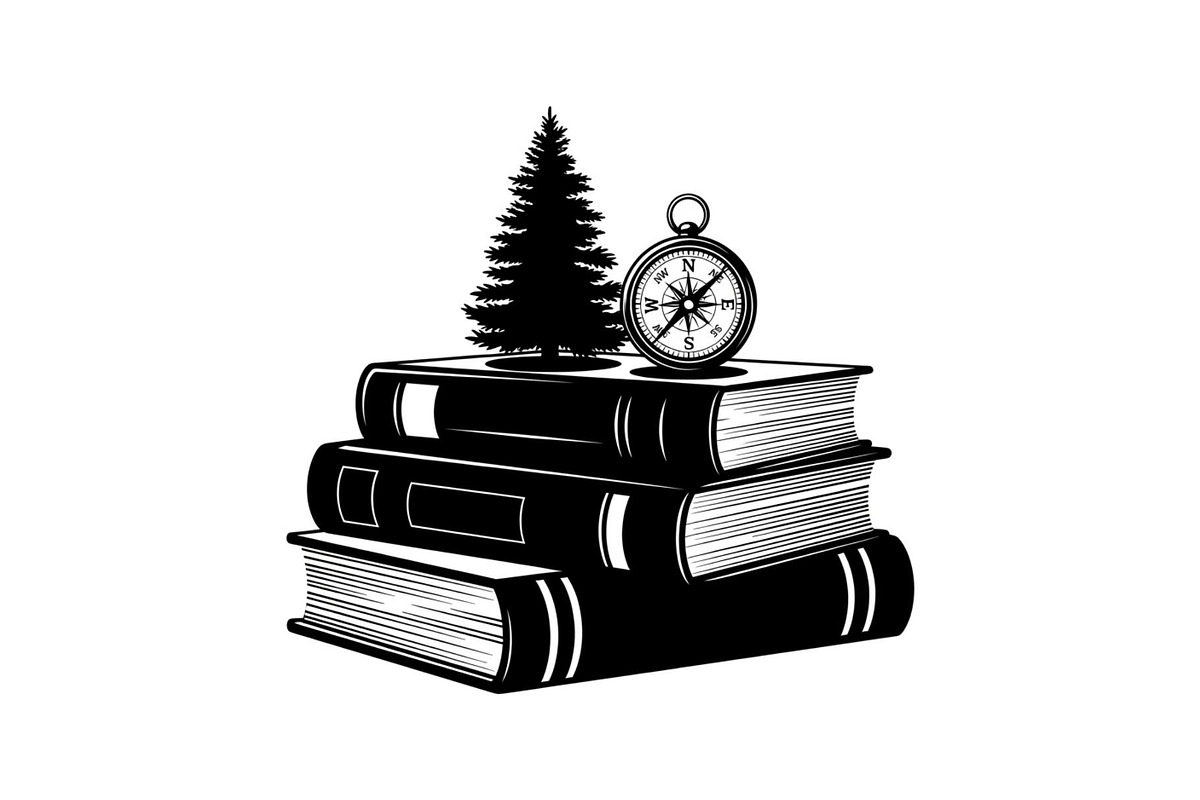 Vintage Book Stack Adventure Bundle, an Illustration by Designs_River (Photo 6 of 31)