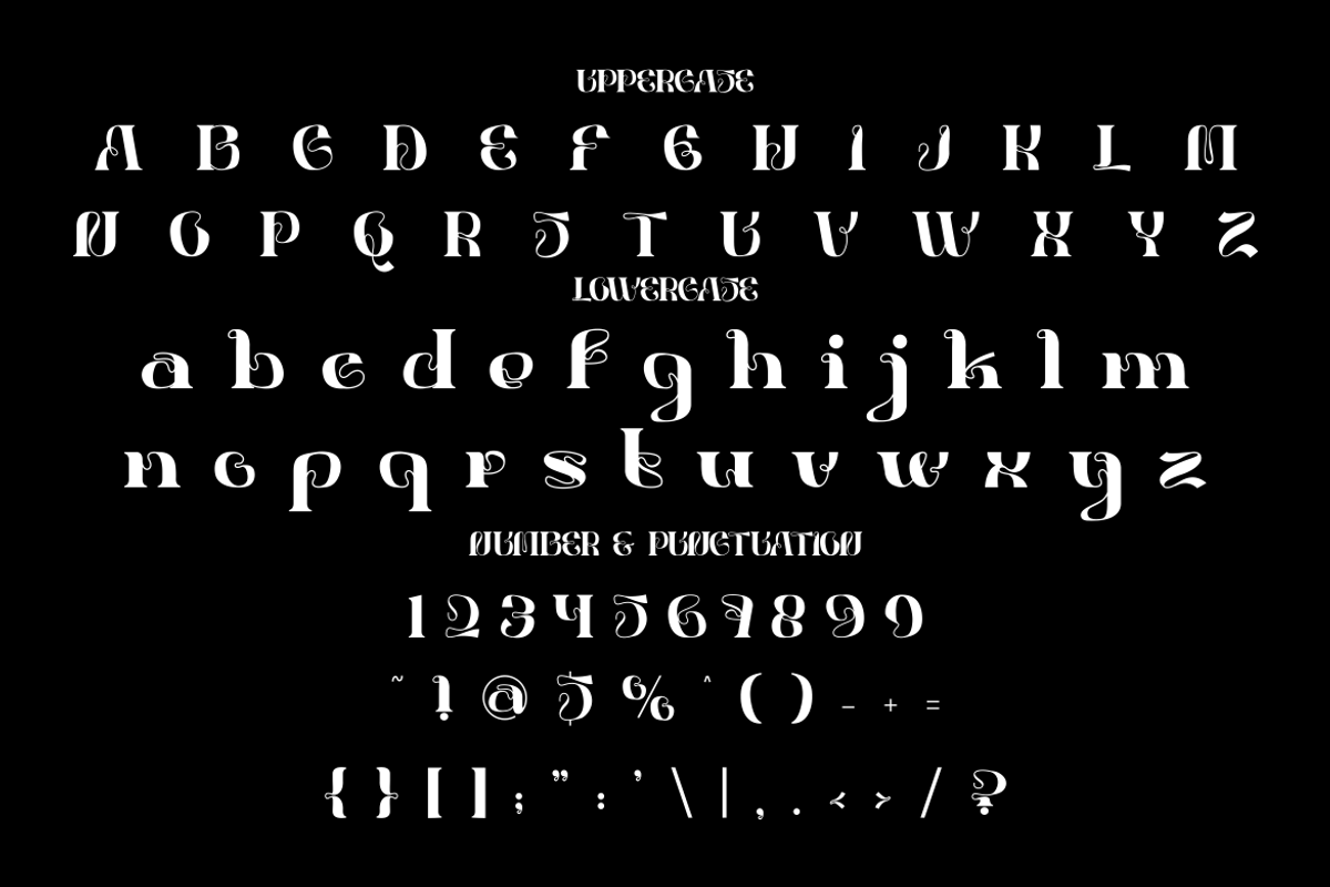 Sansed Display Font, a Font by PutraCetol Studio (Photo 5 of 5)