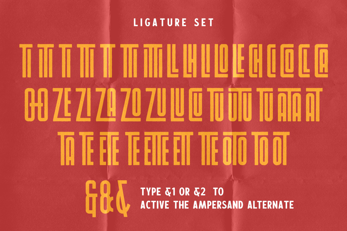 Chillvornia Stamp, a Font by Martype (Photo 11 of 12)