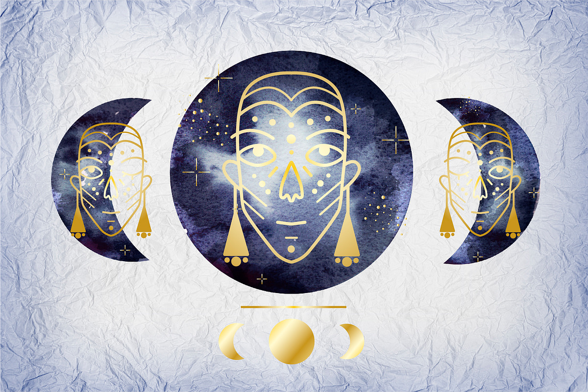 The Moon, an Illustration by Kotozoid (Photo 8 of 10)