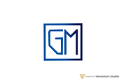 Modern GM Geometric Logo, a Branding & Logo Template by Vectorium Studio (Thumbnail 7 of 8)