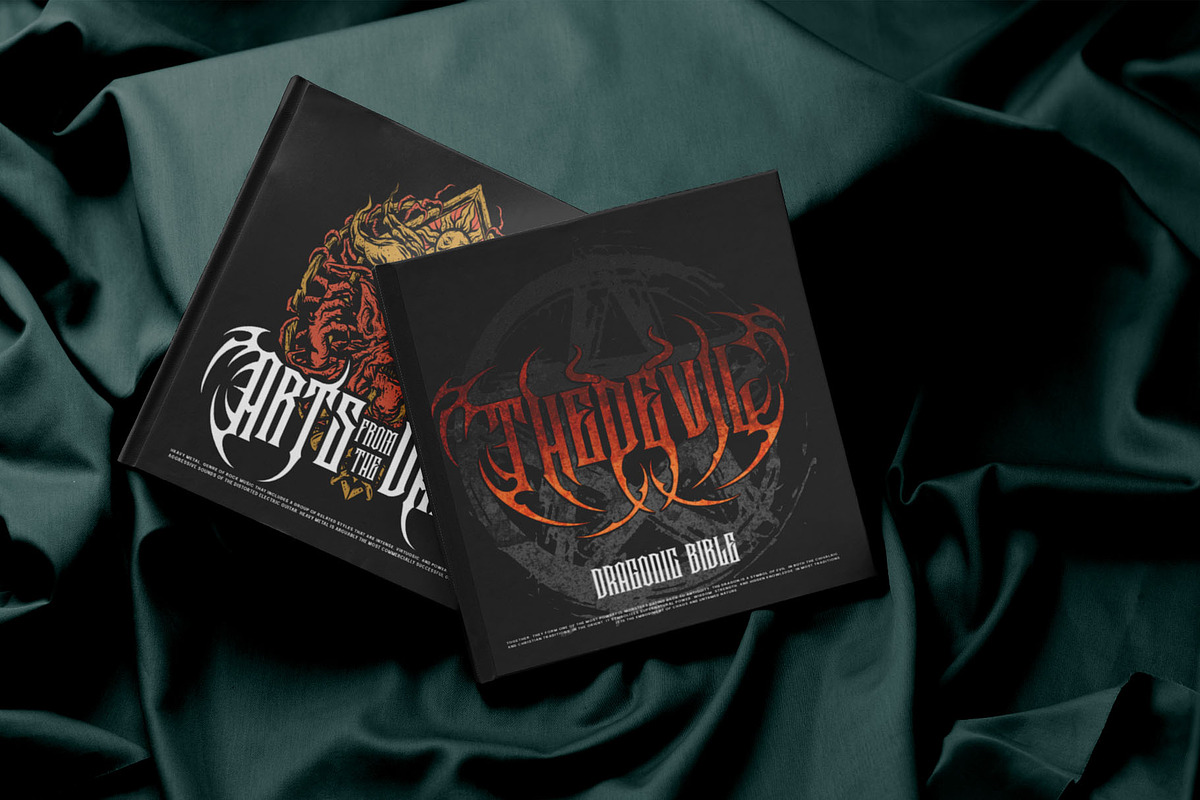 Bruno Back Typeface, a Blackletter Font by alit design (Photo 11 of 20)