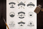 280 Outdoor logos and badges, a Branding & Logo Template by Vasya Kobelev (Thumbnail 2 of 83)