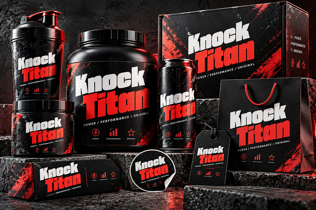 Knock Titan, a Script Font by Wow Magic (Photo 5 of 5)