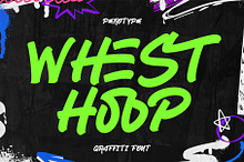 Whest Hoop - Graffiti Font