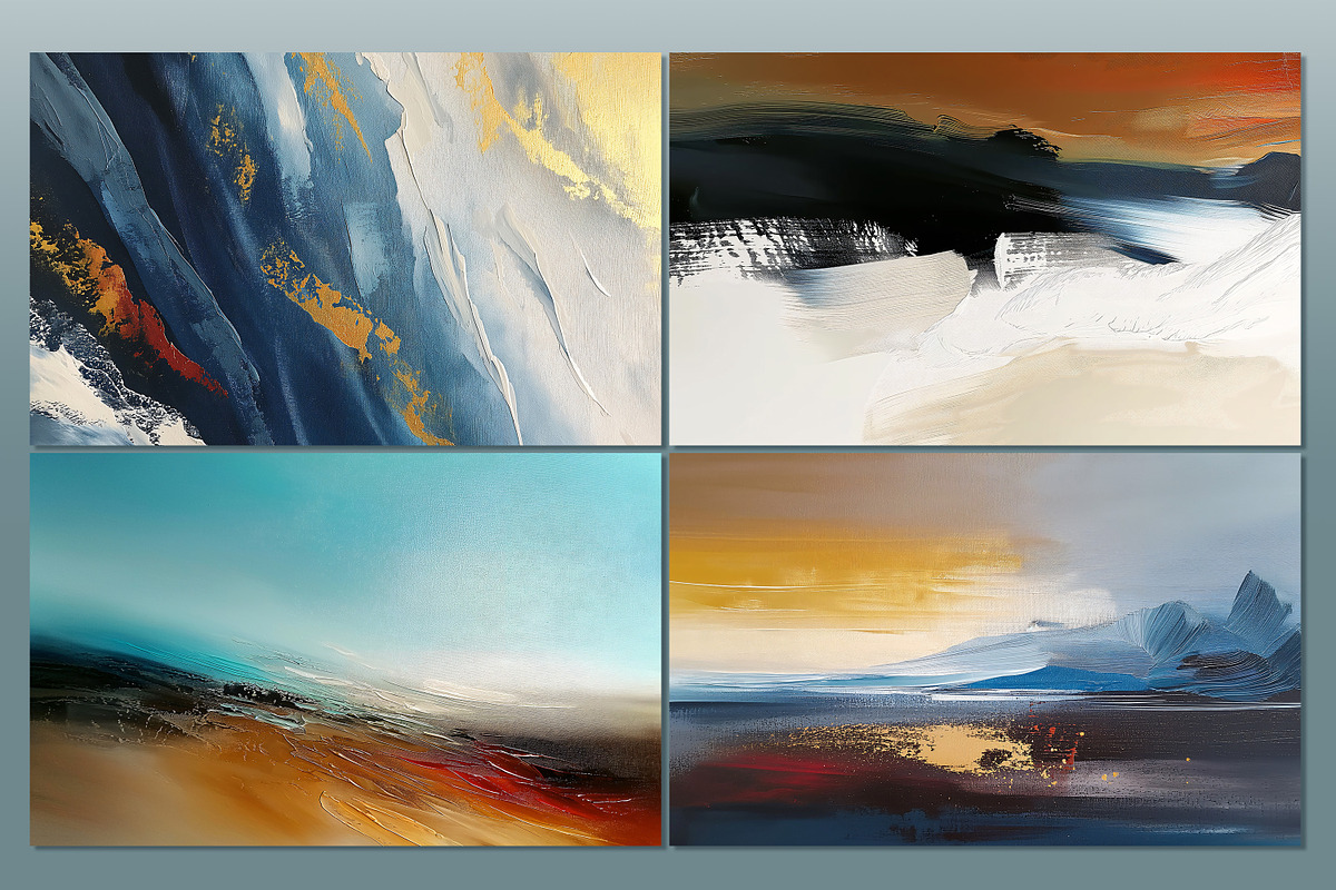 Abstract oil painting background, a Background Graphic by DamonYang's shop (Photo 6 of 8)