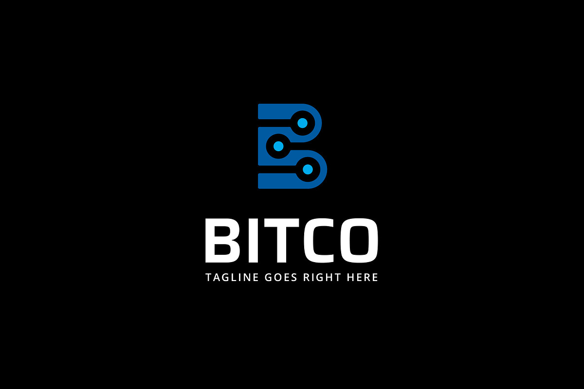 Bitco Letter B Logo Template, a Branding & Logo Template by Tovarkovdesign (Photo 5 of 7)