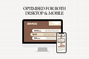 Portfolio Canva Website Template, a Landing Page Template by Anna Design Studio (Thumbnail 6 of 8)