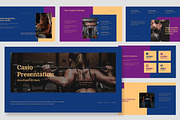 Casio : Gym Promo Google Slides, a Presentation Template by Punkl Camp (Thumbnail 1 of 16)