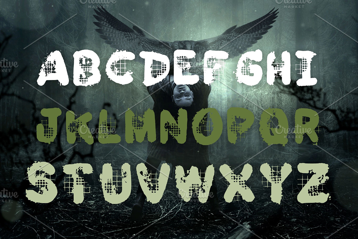 The Who, Horror Font, SVG Font, a Font by Tattoo Worker Studio (Photo 4 of 4)