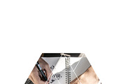 Hexagonal Masks, a Mask Mockup by VectorShop (Thumbnail 57 of 68)
