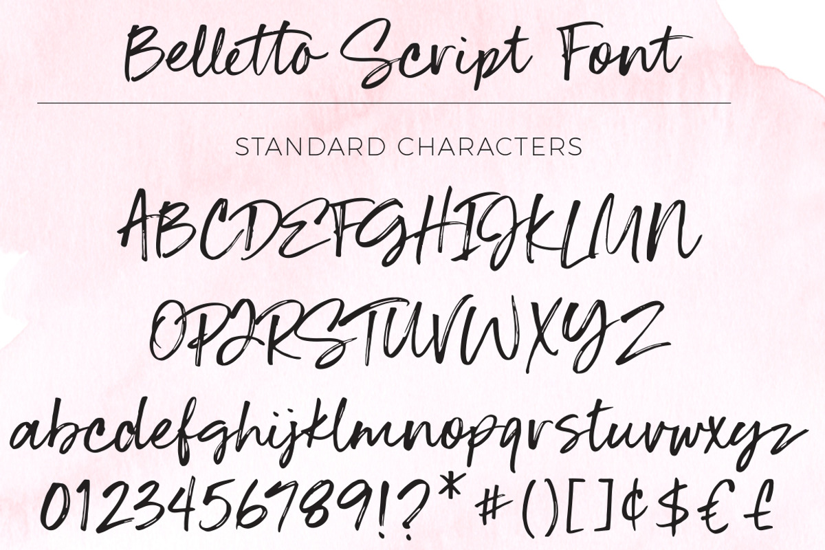 Belletto Script, a Script Font by Mxtama (Photo 16 of 17)