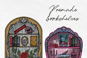 Edgar Allan Poe Gothic Clipart set, a Person Illustration by Yelloo Fish (Thumbnail 10 of 19)