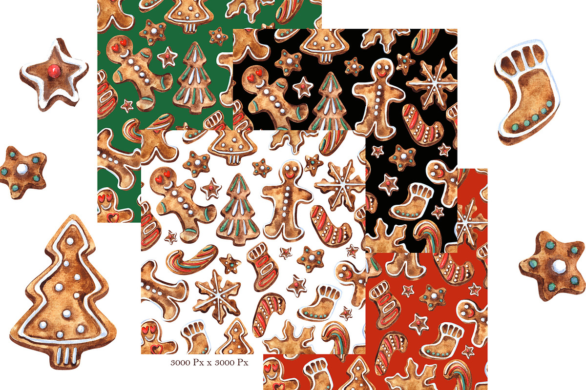 Gingerbread, a Food Illustration by JennyColorArt (Photo 4 of 5)