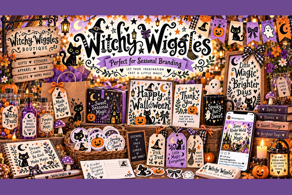 Witchy Wiggles, a Handwritten Font by Art StoreID (Photo 10 of 14)
