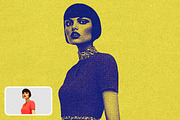 Duotone Halftone Photo Effect, a Layer Style Add-On by dokudokunomi (Thumbnail 5 of 5)