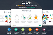 Clean - Powerpoint Template, a Presentation Template by ProfessionalSlide (Thumbnail 1 of 4)