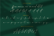 Aurellie Calestion Signature Font, a Script Font by typeline studio (Thumbnail 10 of 10)