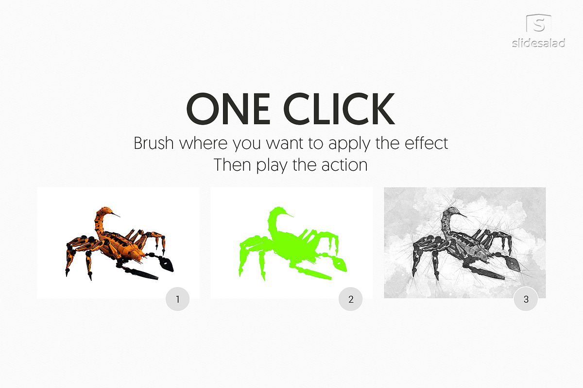 Tech Sketch Art Photoshop Action, an Action Add-On by SlideSalad (Photo 3 of 49)