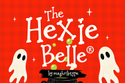 Hexie Belle, a Handwritten Font by maghrib (Thumbnail 1 of 10)