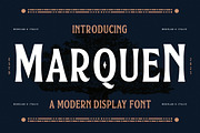 Marquen A Modern Display Font, a Serif Font by Storytype Studio (Thumbnail 1 of 15)